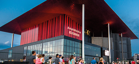 Amphithéâtre de Trois-Rivières
sur Saint-Laurent, Canada