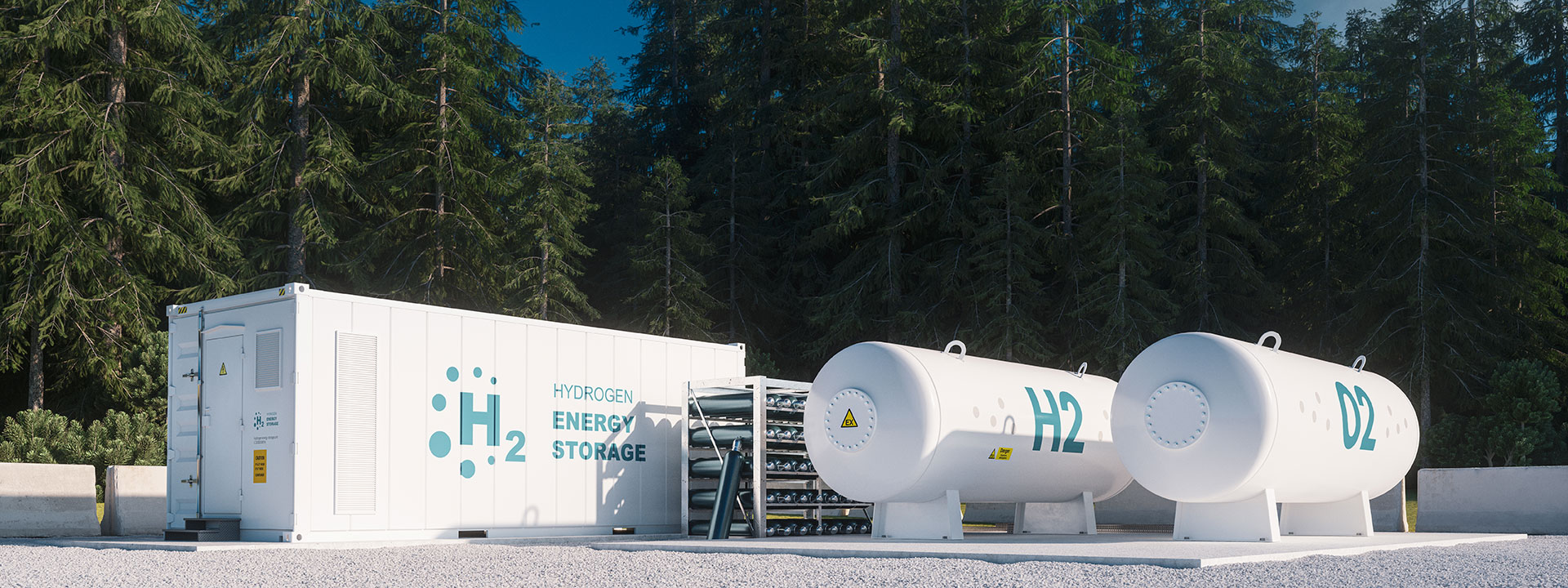 A hydrogen storage tank